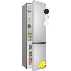Bomann külmik koos sügavkülmikuga | Energiaklass D | 180 cm | Cool Freezer Combination Vaikne 39 dB | 4 riiulit ja 3 sahtlit | Uksesangad vahetatavad | 269L külmik-pagasikombinatsioon | KG 184.1 inox