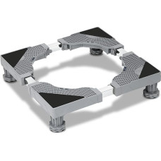 Ansobea Adjustable Washing Machine Base Frame Movable Base, Dryer Base Base Pedestals & Frame for Freezer (41-65 cm Adjustable)