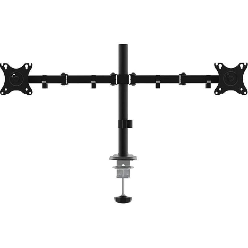 Unykach Dual Desk Mount for 2 Flat and Curved 10-32