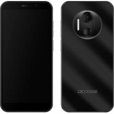 DOOGEE Android 12 nutitelefon ilma lepinguta X97, Helio A22 Quad Core 3GB + 16GB, 4200mAh aku, 8MP Dual Camera, 6.0 tolli HD+ mobiiltelefon, Dual SIM + SD (3 kaardipesa), Type-C GPS Face Unlock,