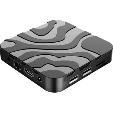 Namvo Android TV Box 12.0 4GB RAM 32GB ROM Allwinner H618 Quad Core 5G + 2.4G Dual WiFi HDR10/6K 3D/BT4.0/H.265/4K väljund Smart TV Box