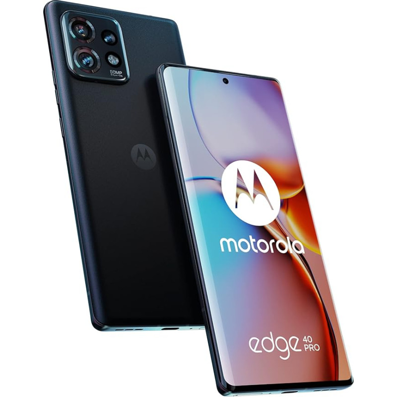 Motorola XT2301-4 Edge 40 Pro 5G, Dual, 256 GB, 12 GB RAM, Interstellar Black
