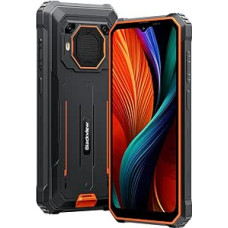 Blackview BV6200 Plus välistingimustes kasutatav mobiiltelefon, 24GB + 256GB, 11000mAh aku, 3W 98dB ultraheli kõlar, 16MP + 13MP, 6,56-tolline HD+, Android 14 Dual SIM IP68 veekindel nutitelefon ilma lepinguta, NFC