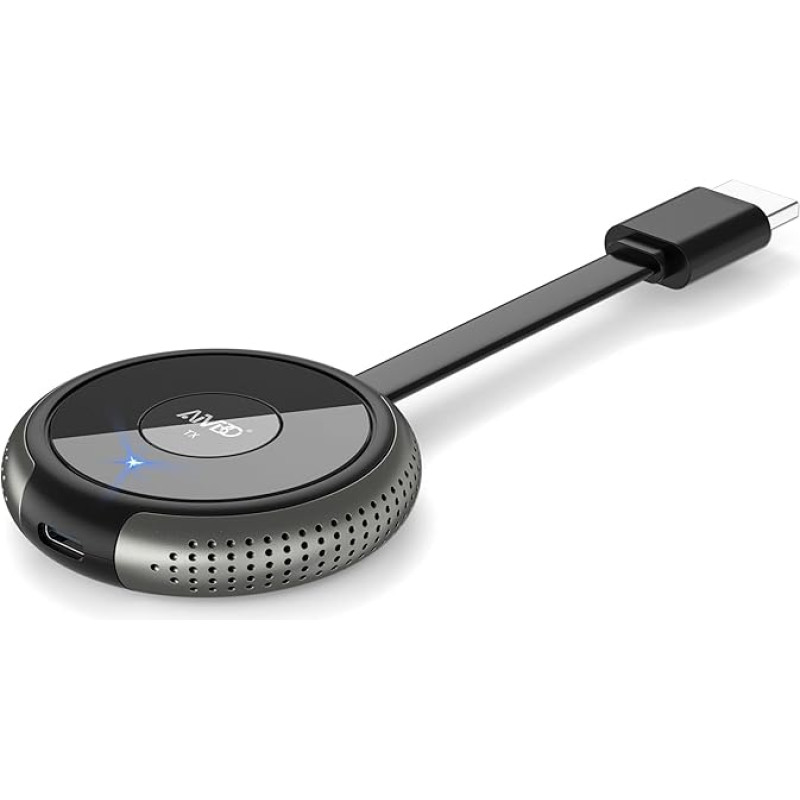 Traadita HDMI saatja must