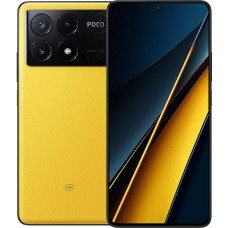 Xiaomi Poco X6 Pro nutitelefon 12+512GB 4nm protsessor 64MP kolmekordne kaamera (kollane)