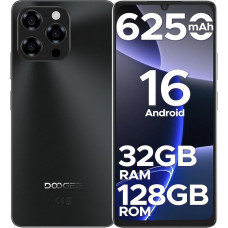 DOOGEE Note 58 Android 16 nutitelefon ilma lepinguta, 6250 mAh, 32GB + 128GB/2TB TF mobiiltelefon, 6,75-tolline HD+ IPS T7250 Octa Core mobiiltelefon odavalt, 16MP + 8MP, Dual SIM 4G Simlock-free mobiiltelefon