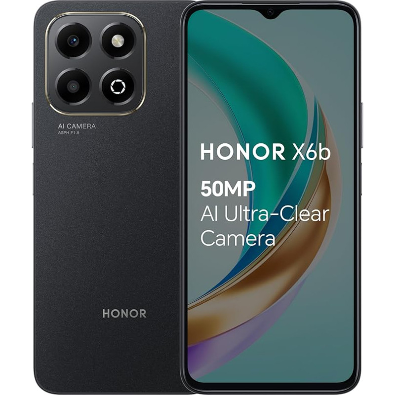 HONOR X6B 4+128GB DS 4G Midnight Black OEM