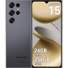 OUKITEL C61 Pro mobiiltelefon ilma lepinguta Android 15, 24GB + 256GB/1TB nutitelefon ilma lepinguta, 6,88-tolline HD + 90Hz ekraan mobiiltelefon 5150mAh, 13MP + 5MP, Dual SIM 4G Simlock-free mobiiltelefon