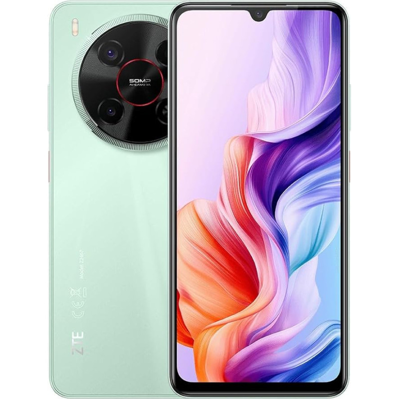 ZTE Blade V70 max Android mobiiltelefon, nutitelefon ilma lepinguta: 4GB + 128GB, 6000mAh, 50MP kaamera & 6.9