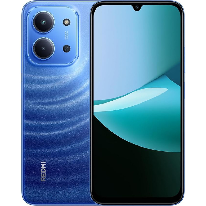 Xiaomi Redmi 15C nutitelefon alates 4 + 256 GB, Blue Moonlight, 6,9-tolline 120 Hz ekraan, MediaTek Helio G81-Ultr, 50MP kaamera, 6000 mAh, ilma laadijata, kaasa arvatud