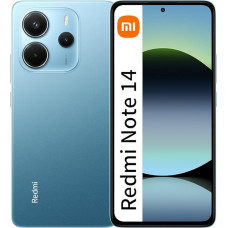 Xiaomi Redmi Note 14 4G 6GB + 128GB Global Edition nutitelefon 6,67-tolline AMOLED 120Hz 108MP sinine (koos laadijaga)