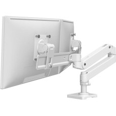 Ergotron LX Pro Dual Direct Monitor Arm, VESA lauaarvuti 2 monitorile kuni 27 tolli, 4,3 kg, Constant Force Technology, valge - 45-684-290