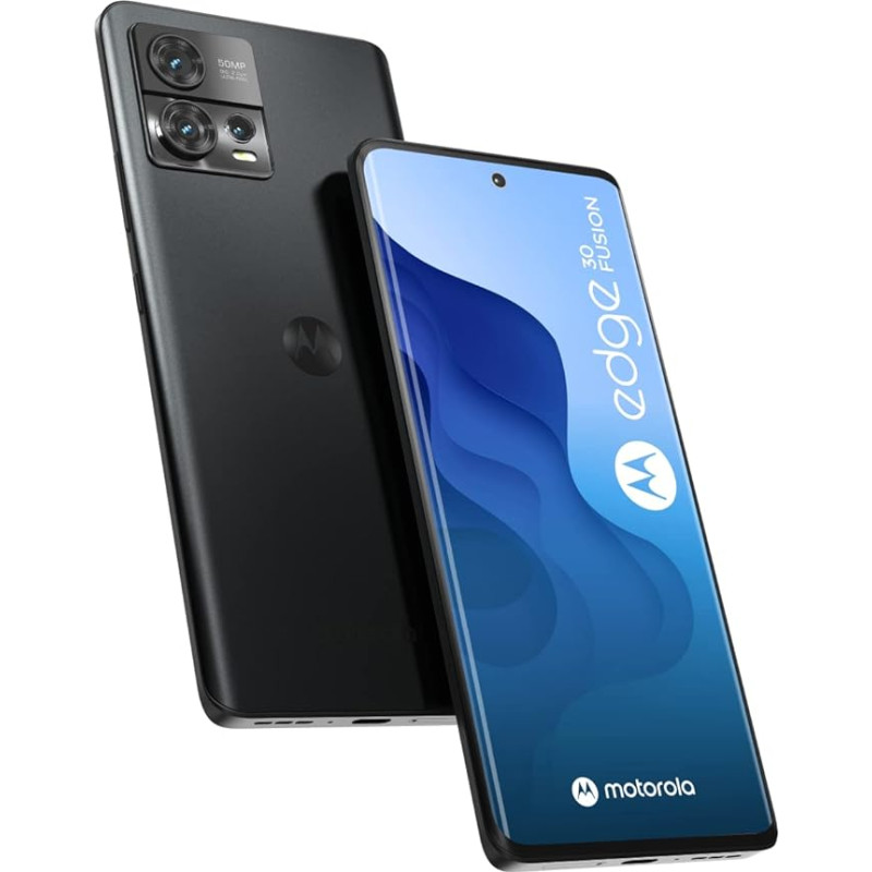 Motorola Moto Moto Edge30 Fusion 5G lukustamata nutitelefon 128 GB ilma SIM-kaardita Dual SIM-kaardita - Kosmiline hall - FR versioon