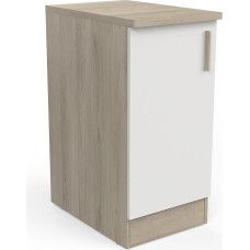 Meuble De Cuisine Bas Avec Plan de Travail 1 Porte - Cuisine Complete 