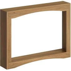 YATINEY konsoollaud 100cm pikk kitsas koridorilaud sissepääsulaud külglaud Vintage Flair puidust diivani taga elutuba koridor sissepääsuvalgus pähklipuu XCT19VV