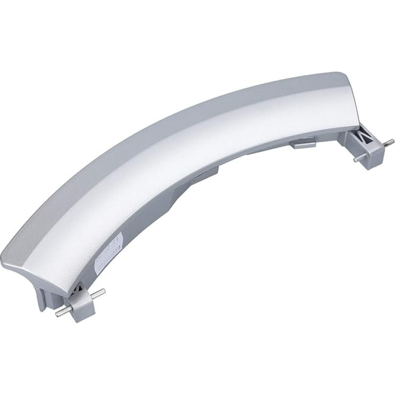 DL-pro Uksekäepide Siemens iQ700 iQ500 VarioPerfect S16 S14 00751789 751789 Uksekäepide akna avamiseks hõbedane telgedega pesumasinale eesmise laadijaga