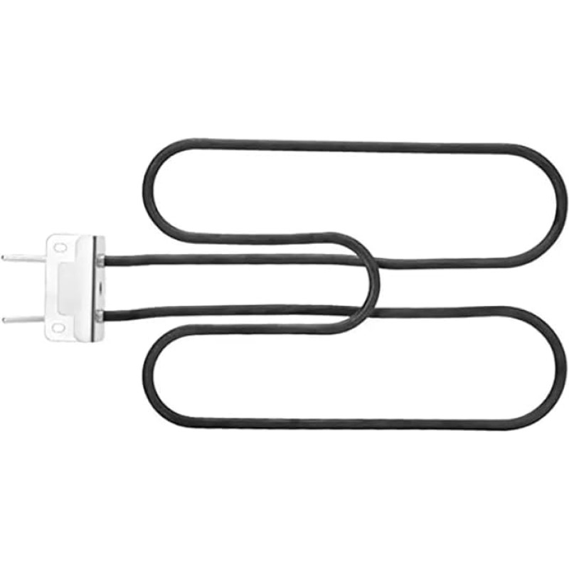Hicello kütteelement 66631/65621 asendusosa kütteelemendid Weber elektrigrillile, ühildub Weber Q140, Q1400 grilliga, grilli kütteelemendid Weber, roostevabast terasest küttemähis, 230