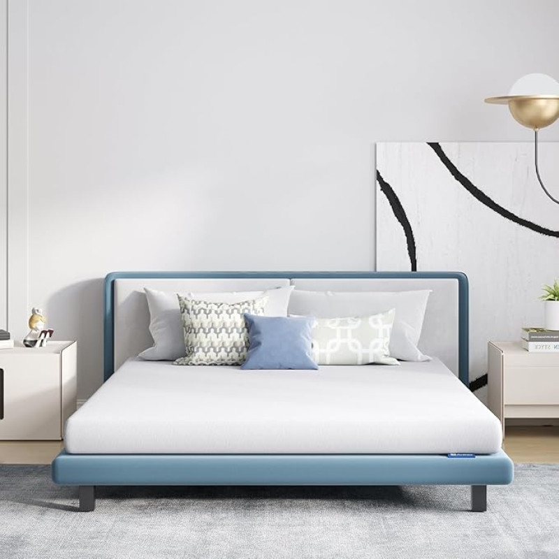 Avenco Schaumstoffmatratze 180x200, Gel-Gedächtnis-Schaumstoffmatratze, Wendematratze, super atmungsaktiv, CertiPUR-US geeignet für Kinder und Erwachsene