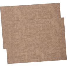 2-osaline Wendbares Tischset-Set: Hitzebeständige, Waschbare Tischsets Aus Kunstleder, Abwischbare Schutzunterlage Für Esstisch, Hochzeit, Café-Dekoration: Hitzebeständige, Waschbare Tischsets Aus Kunstleder, Abwischbare Schutzunterlage Für Esstisch, Hoch