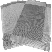 VANZACK 6 Stück Teiliges Platzset für Esstisch Europäisches Design Hitzebeständig rutschfest und Staubabweisend Vielseitig für Zuhause Hotel Restaurant Dekorative Tischsets für Festliche