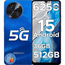 DOOGEE Note 59 Pro+ Android 15 nutitelefon ilma lepinguta 5G 512GB ROM + 36GB RAM Octa Core 6250mAh 6,75-tolline HD + 120Hz mobiiltelefon ilma lepinguta 50MP + 8MP Dual SIM Simlock tasuta mobiiltelefonid