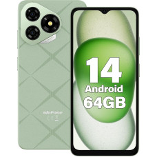 Ulefone Note 19 nutitelefon ilma lepinguta, 6GB + 64GB/512GB TF mobiiltelefon odavalt, 6,56-tolline HD+ Octa Core, Android 14 nutitelefon, 5000 mAh aku 8MP kaamera Simlock-free mobiiltelefon, 4G Dual SIM