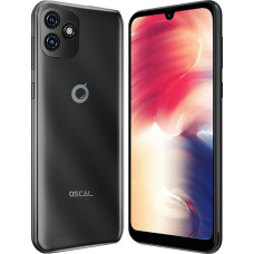 OSCAL C20 PRO Android 11 4G nutitelefon ilma lepinguta, Dual SIM mobiiltelefon, 6,08-tolline HD+ ekraan, Unibody disain, Quad-Core 2GB RAM + 32GB ROM, 2MP + 8MP kaksikkaamera, 3380mAh aku GPS Face