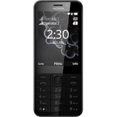 Nokia 230 Dual SIM nutitelefon (7,11 cm (2,8 tolli), 16 MB, 2 megapikslit, operatsioonisüsteem Series 30+), Nokia 230