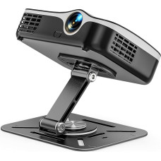 Jubor Desktop Projector Mount, 360° pöörlev projektori seinakinnitus, projektori laekinnitus 1/4 keermega, mis ühildub enamiku projektoritega, projektori statiiv kodukino, mängutoa, kontori jaoks.