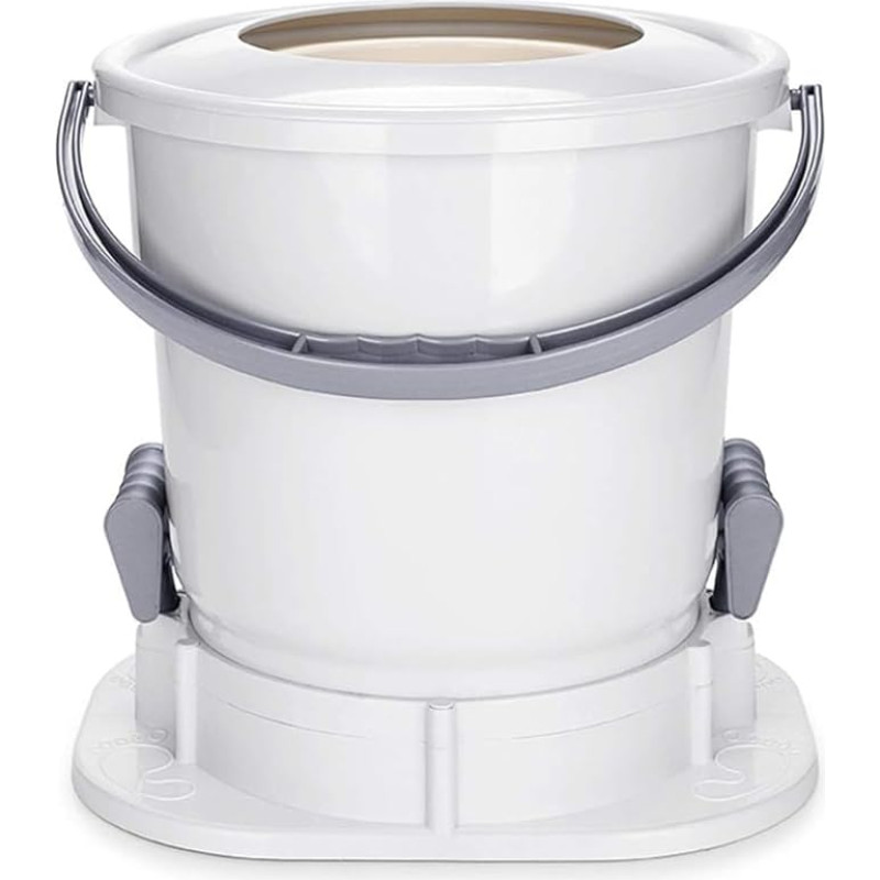 Spin Dryer for Clothes, manuaalne käsitsi juhitav kempsu kuivatusmasin - ruumi säästev korterite kaasaskantav disain - lihtne pesulahendus