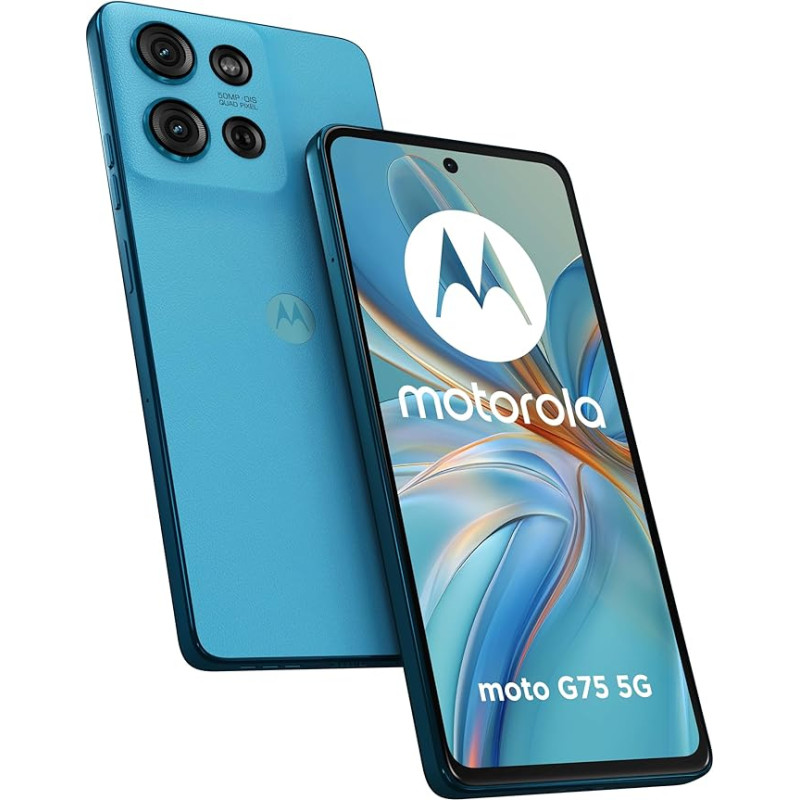 Motorola Moto G75 5G 256GB/8GB RAM Dual SIM Aqua Blue