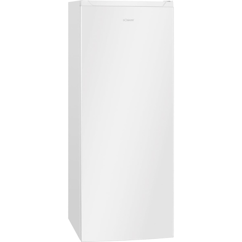 Bomann® Freezer Nofrost Freestanding Freezer 161 L | Total No Frost - Never Defrost Again - Quick Freezing Function ja MultiAirflow System | Uksesangad vahetatavad | GS 7343 White