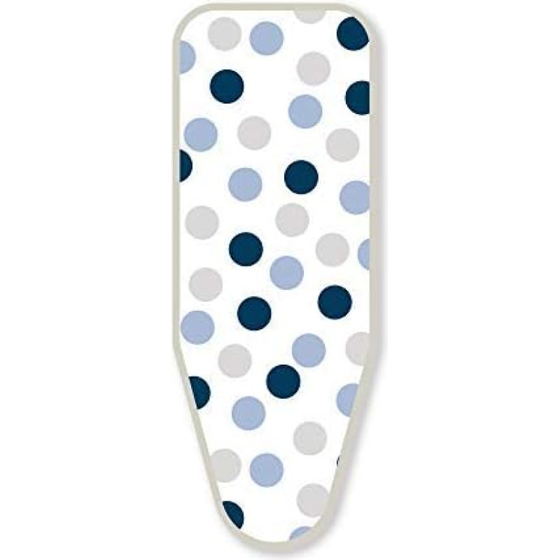 LaundrySpecialist Basic Size L/XL Ironing Board Cover Made from 100% Cotton with Extra Thick Foam Layer (3mm) For all large and extra large ironing boards. Extra vapour permeable