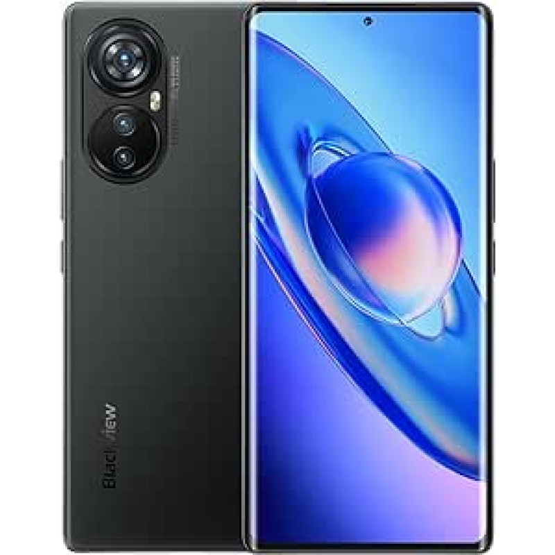 Blackview A200 PRO nutitelefon ilma lepinguta, 108MP kaamera, 24GB + 256GB, 6,67-tolline 2.4K AMOLED FHD+, sõrmejäljelugeja ekraanil, 5050mAh 66W kiirlaadimine, Dual SIM Android 13 mobiiltelefon, GPS