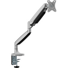HALTERUNGSPROFI OFFICE-GS312A Aluminium Gas Pressure Table Mount for LED and LCD Monitors up to 45 Inch VESA 75 x 75 100 x 100