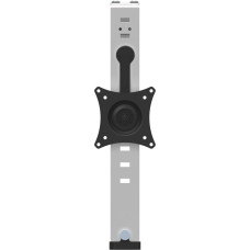StarTech.com Cube (Work Recess) Monitor Bracket - Work Cabin Wall Mounting (Hanging) Monitor Arm - up to 34 Inch VESA Monitors (up to 8 kg) - Height-Adjustable, Rotatable, Swivelling (ARMCBCLB)