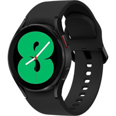 Samsung Galaxy Watch4 ümmargune Bluetooth Smartwatch, Wear OS, pöörlev lünett, treeningkell, treeningjälgimisseade, 40 mm, must