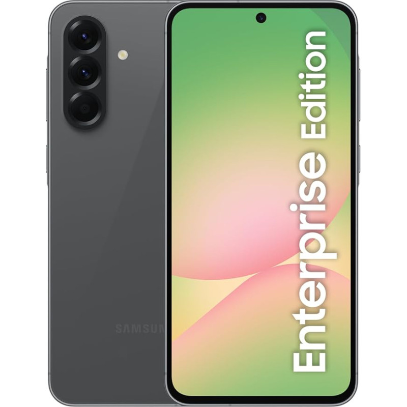 Samsung Galaxy A56 5G Enterprise Edition, AI ilma lepinguta nutitelefon, Android-telefon koos Knox Suite'iga, 8 GB RAM, 256 GB mälu, 50 MP kaamera, fantastiline grafiit, 3-aastane tootjagarantii