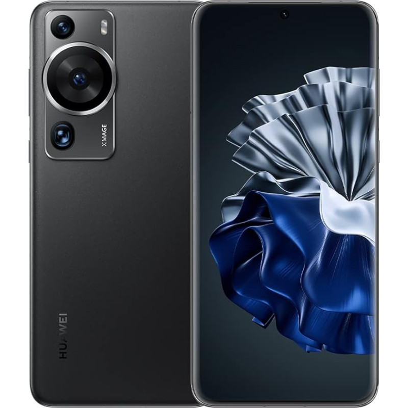 HUAWEI P60 Pro, Ultra Lighting XMAGE kaamera, 8GB + 256GB, vastupidav Kunlun klaas, 88 W ülelaadimine, 4815 mAh suure jõudlusega aku, must, Saksa versioon