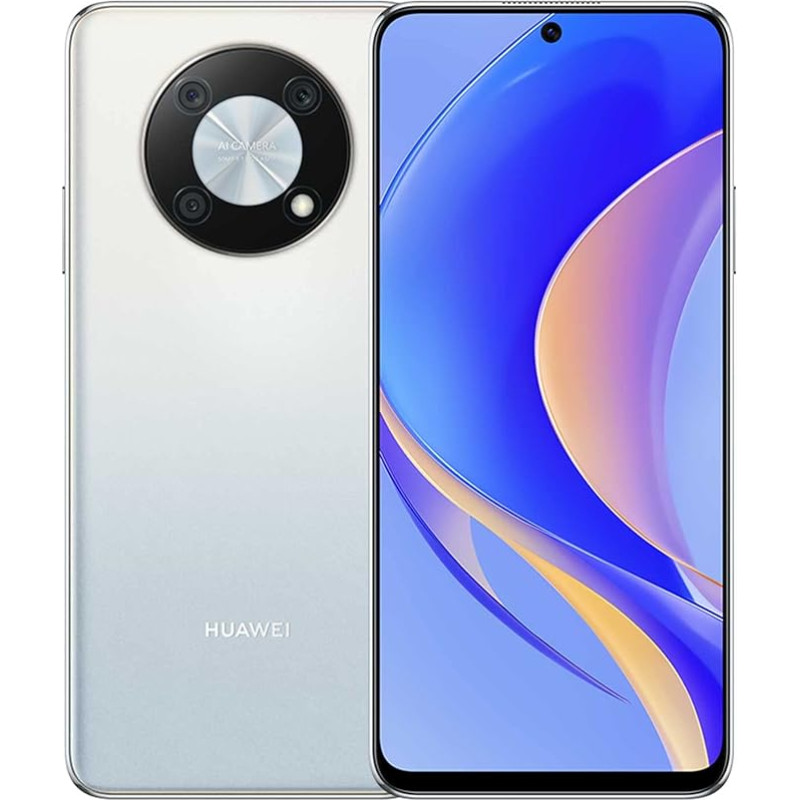 HUAWEI Nova Y90 6,7-tolline mobiiltelefon 6GB RAM + 128GB ROM valge
