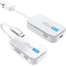 EZCAST Pocket Wireless HDMI saatja ja vastuvõtja striimingu video/audio peegeldamiseks arvutist, sülearvutist, projektorist (USB-C saatja ja HDMI vastuvõtja)
