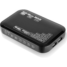 VBESTLIFE Full HD Box Media Player, 16 keeleline 1080P meediapleier Box, toetab USB MMC RMVB MP3 AVI MKV, 110-240 V (EL)