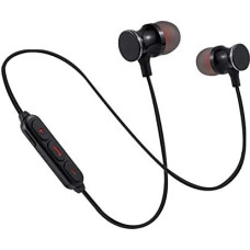 Bluetooth kõrvaklapid metallist iPhone 11 Pro traadita kaugjuhtimispult käed-vabad universaalne must