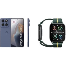 Motorola Edge 60 Fusion nutitelefon Pantone Slipstream + Moto Watch Fit