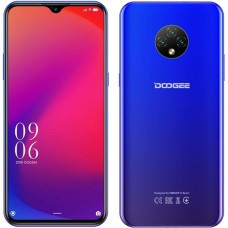 4G nutitelefon ilma lepinguta Odav Android 10 (2020), DOOGEE X95 Dual SIM mobiiltelefon, 6,52-tolline veepiirdega täisekraan, 4350 mAh aku, 2GB + 16GB, 13MP + 2MP + 2MP + 2MP + 5MP, GPS WiFi, Face