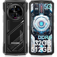 DOOGEE V40 mobiiltelefon väljas ilma lepinguta 5G - MediaTek Dimensity 7300 Android 14 mobiiltelefon, 32GB RAM + 512GB ROM väljas nutitelefon, 6,78-tolline FHD + 120Hz, 108MP, 8680mAh vastupidav konstruktsioon