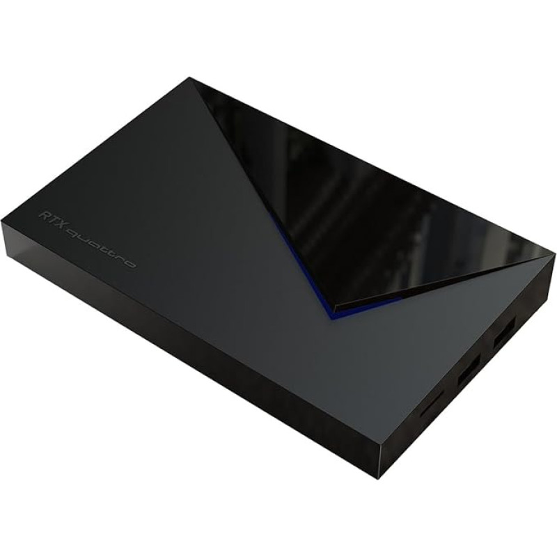 GloriaForce RTX Quattro 4K UHD OTT multimediamängija, Android 11, H.265, 2GB RAM, 16GB mälu, WiFi, Bluetooth kaugjuhtimispult