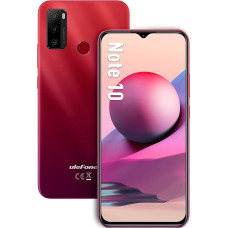 Ulefone mobiiltelefon, Note 10 (2023) nutitelefon Android 11 (5500 mAh 6.52 tolli Octa-Core WiFi, 32 GB ROM/SD-128 GB, 8 MP Triple Camera, Dual SIM) 3 Slot/Face ID/2 J. Aasta garantii