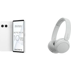 Sony Xperia 10 VII - 6,1-tolline 19,5:9 OLED 120 Hz, 5000 mAh aku, 16 mm ultralainurkobjektiiv, 3,5 mm heli, Android 15, IP65/68, valge + WHCH520