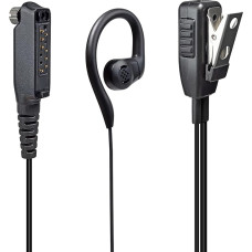 HYS Sepura turvakõrvaklapid, mis ühilduvad Sepura STP8000 STP9000(Tetra) SC20 SC21 raadiosaatjatega, varjatud akustilise toru kõrvaklapid (EH06)